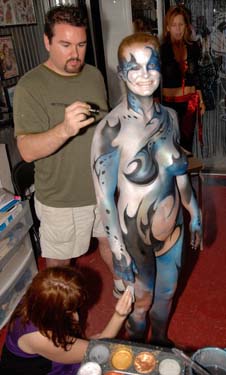Body Painting 2008 photo - Duval Street, Key West